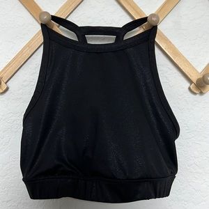 Sparkle High Neck Sports bra